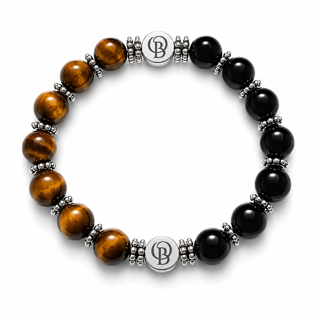 Tiger Karma - Black Onyx and Tigers Eye for Strength and Discipline