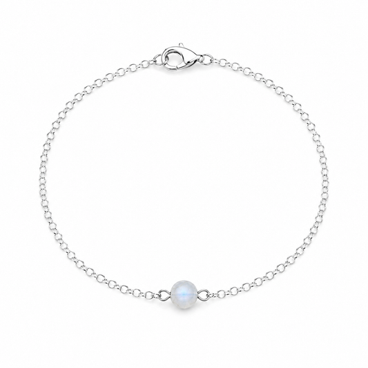 Lunar Grace - Rainbow Moonstone for Emotional Balance and Inspiration